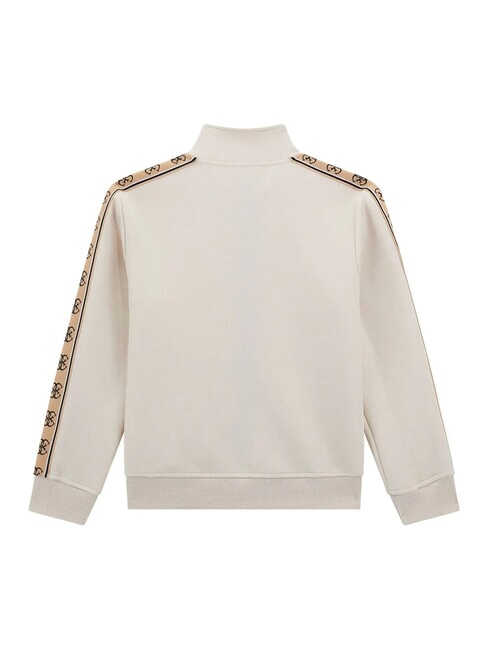 ACTIVE Sweatshirt mit durchgehendem Rei&szlig;verschluss ged&auml;mpfter Stein - Sweatshirts Kinder