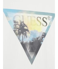 GUESS BASIC Baumwoll-T-Shirt purwei&szlig; - Kinder-T-Shirt - 3