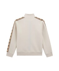 GUESS ACTIVE Sweatshirt mit durchgehendem Rei&szlig;verschluss ged&auml;mpfter Stein - Sweatshirts Kinder - 2