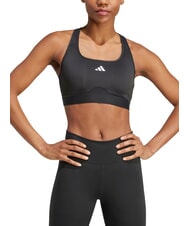 ADIDAS PWRCT Sport-BH, eckiger Ausschnitt Schwarz - BHs Damen - 2