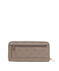 GUESS ANISE Mittlere Geldb&ouml;rse Logo in dunklem Taupe - Brieftaschen Damen - 3