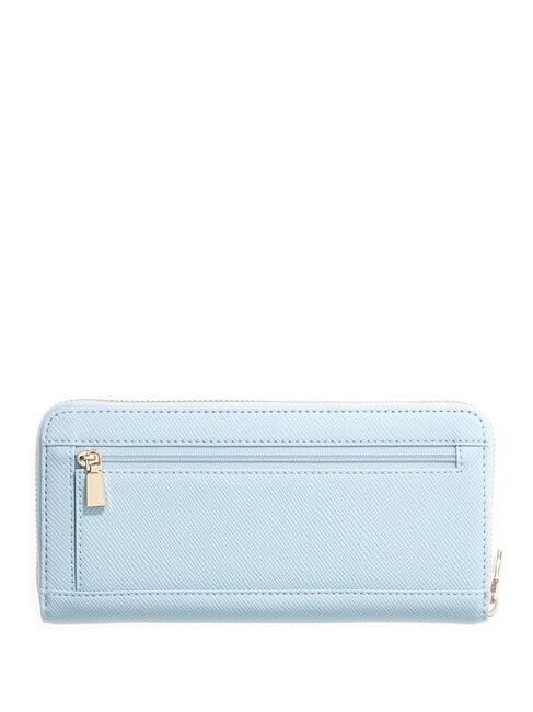 LAUREL 2 Gro&szlig;e Geldb&ouml;rse mit Rundum-Rei&szlig;verschluss AQUA - Brieftaschen Damen