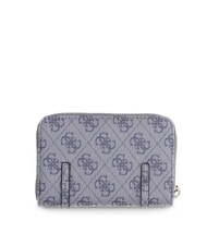 GUESS LEONA Mittlere Geldb&ouml;rse Schiefer-Logo - Brieftaschen Damen - 3