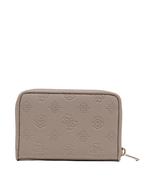 ANISE Mittlere Geldb&ouml;rse Logo in dunklem Taupe - Brieftaschen Damen
