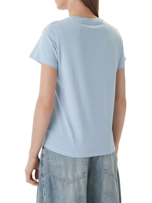 I LOVE Baumwoll-T-Shirt Nebelblau - T-Shirts und Tops f&uuml;r Damen