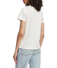 GUESS JEANS I LOVE Baumwoll-T-Shirt purwei&szlig; - T-Shirts und Tops f&uuml;r Damen - 2