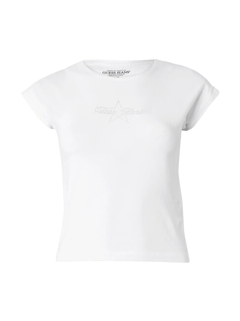 RAGLAN Baumwoll-T-Shirt purwei&szlig; - T-Shirts und Tops f&uuml;r Damen