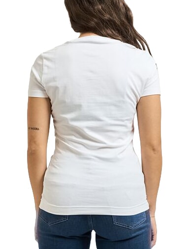 FEATHER TRIANGLE Baumwoll-T-Shirt purwei&szlig; - T-Shirts und Tops f&uuml;r Damen