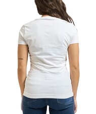 GUESS FEATHER TRIANGLE Baumwoll-T-Shirt purwei&szlig; - T-Shirts und Tops f&uuml;r Damen - 3