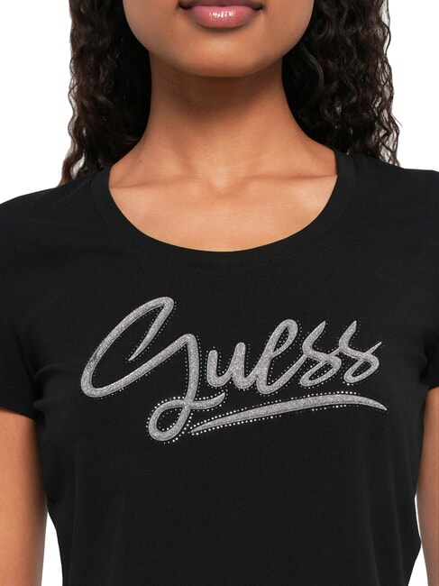 LEO TRIANGLE Kurzarm-T-Shirt jetbla - T-Shirts und Tops f&uuml;r Damen