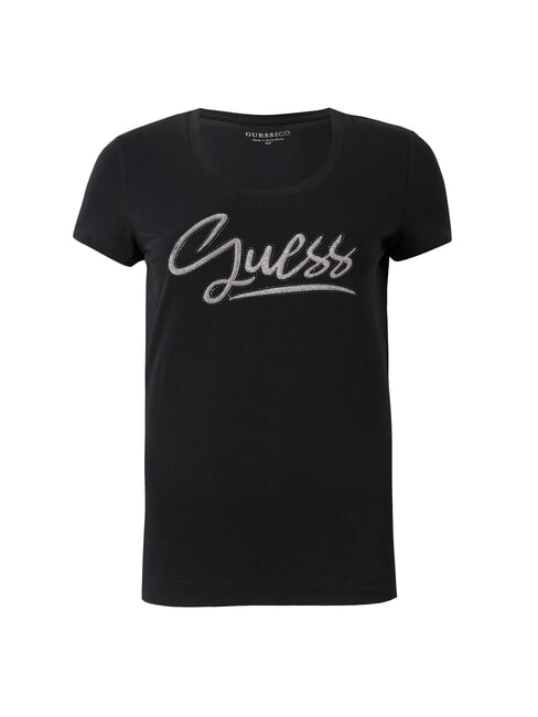 LEO TRIANGLE Kurzarm-T-Shirt jetbla - T-Shirts und Tops f&uuml;r Damen
