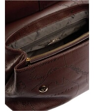 ALVIERO MARTINI PRIMA CLASSE ANTIQUE GEO Schultertasche, Leder Schokolade - Damentaschen - 3