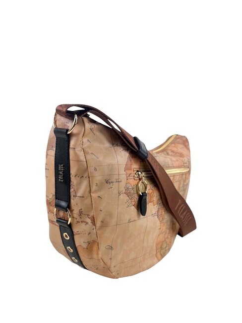 SOFT RANCH Schultertasche, GEO-Print Schwarz - Damentaschen