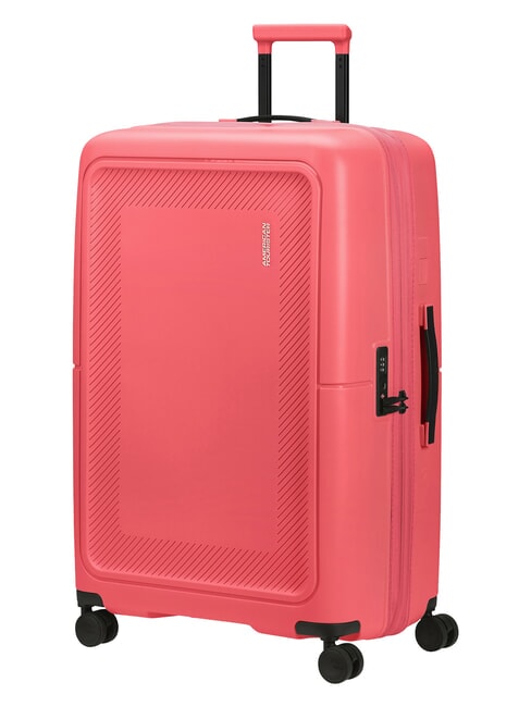 DASHPOP Gro&szlig;er, erweiterbarer Trolley Zuckerrosa - Harte Trolleys