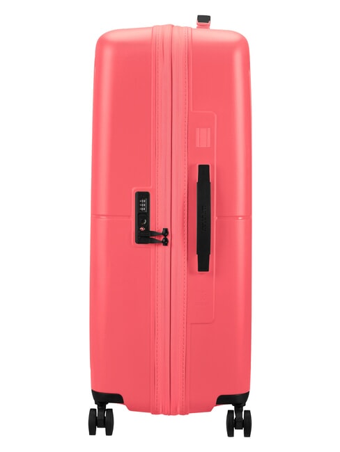 DASHPOP Gro&szlig;er, erweiterbarer Trolley Zuckerrosa - Harte Trolleys