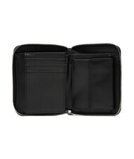 LOVE MOSCHINO BOLD LOVE Mittelgro&szlig;e Geldb&ouml;rse mit Rei&szlig;verschluss Schwarz Schwarz - Brieftaschen Damen - 2