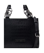 LOVE MOSCHINO JEWEL CROCO Handtasche mit Schulterriemen Schwarz - Damentaschen - 4