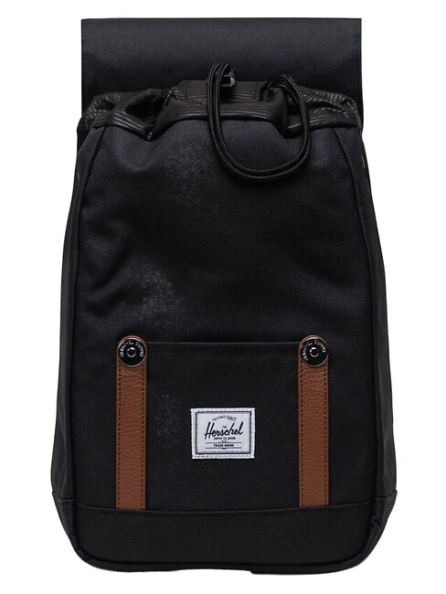 RETREAT Kleiner Rucksack SCHWARZ - Rucks&auml;cke f&uuml;r Schule &amp; Freizeit