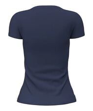 GUESS GLITTER LOGO Kurz&auml;rmeliges, glitzerndes T-Shirt blau geschw&auml;rzt - T-Shirts und Tops f&uuml;r Damen - 2