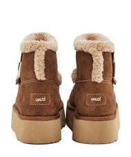 GAUD&Igrave; LELLA Wildleder-Ankle-Boots COGNAC - Damenschuhe - 3