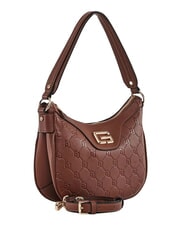 GAUD&Igrave; LEA Mini-Hobo-Schultertasche mit Schultergurt - Damentaschen