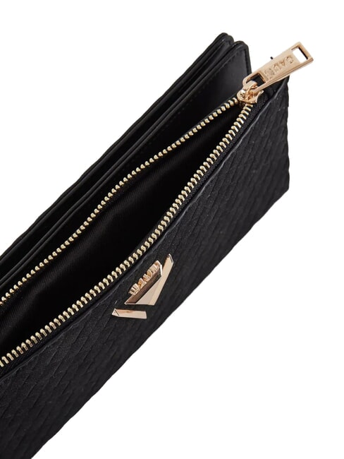 BEA BRAID Gro&szlig;e, gewebte Geldb&ouml;rse SCHWARZ - Brieftaschen Damen