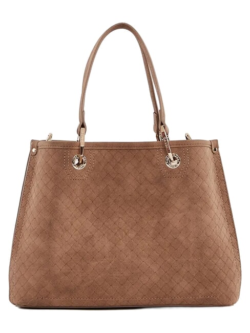 BEA BRAID Kleine Schultertasche mit Schultergurt Sand - Damentaschen