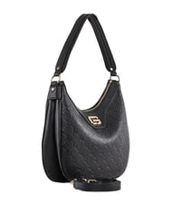 GAUD&Igrave; LEA Hobo-Schultertasche mit Schultergurt SCHWARZ - Damentaschen - 3