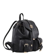 GAUD&Igrave; LYNN PLAIN Rucksack mit mehreren F&auml;chern SCHWARZ - Damentaschen - 2