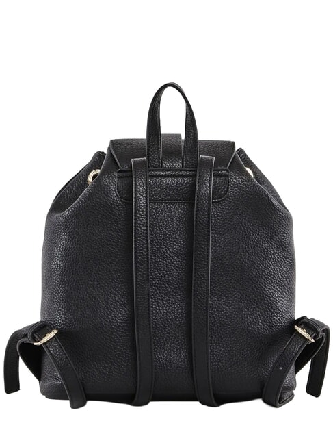 LYNN PLAIN Rucksack mit mehreren F&auml;chern SCHWARZ - Damentaschen