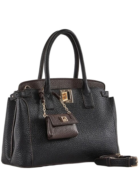 GIADA Handtasche mit Schulterriemen und Clutch SCHWARZ - Damentaschen