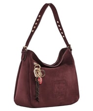 GAUD&Igrave; GRETA SUEDE Schultertasche mit Anh&auml;nger - Damentaschen