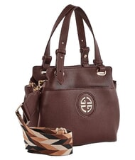 GAUD&Igrave; GINNIE Handtasche mit Schulterriemen Schokolade - Damentaschen - 2