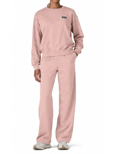 DAILY Geripptes Sweatshirt aus reiner Baumwolle rosa Frost - Sweatshirts Damen