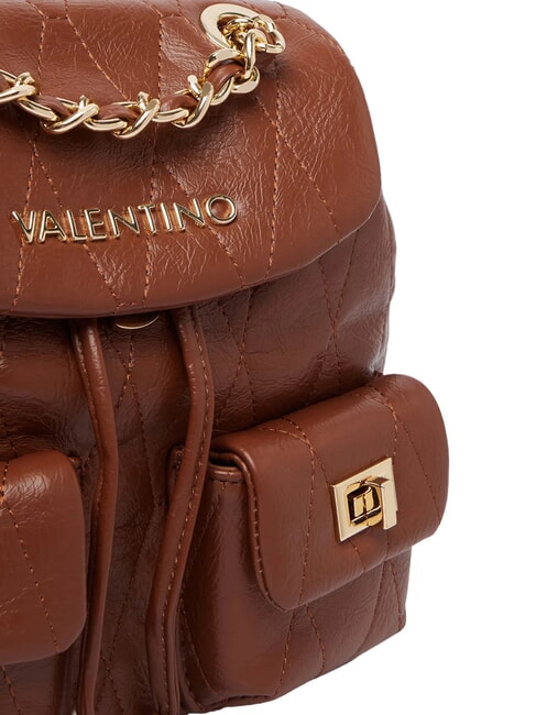 CRYSTELLE Rucksack mit Vordertaschen Leder - Damentaschen
