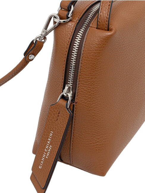 ALIFA Ledertasche mit Schultergurt Waln&uuml;sse - Damentaschen