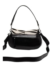 GIANNI CHIARINI HELENA ROUND Lederhandtasche mit Schulterriemen schwarz-wei&szlig;es Zebra - Damentaschen - 3
