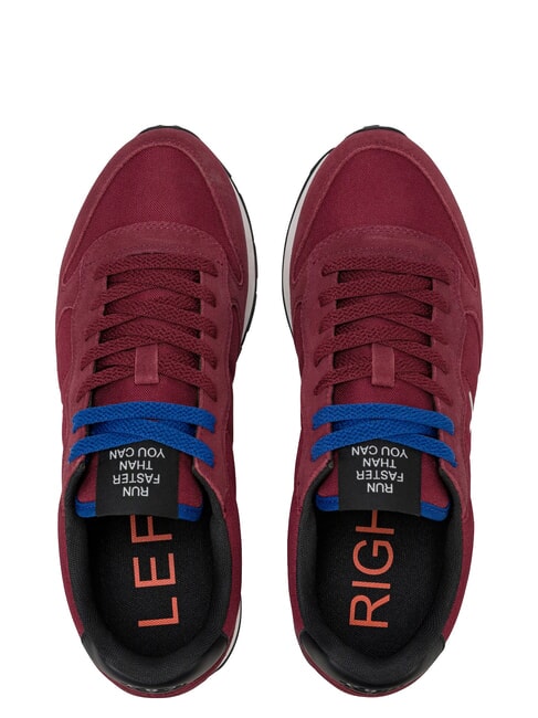 TOM SOLID Turnschuhe Bordeaux - Herrenschuhe