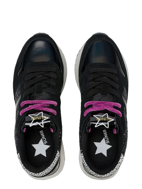BIG STARGIRL GLITTER Turnschuhe Schwarz - Damenschuhe