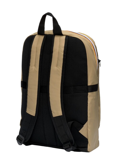 LAON Nylonrucksack beige khaki - Rucks&auml;cke f&uuml;r Schule &amp; Freizeit