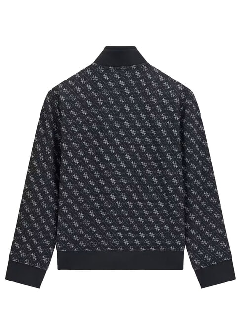 KIDS ACTIVE Sweatshirt mit durchgehendem Rei&szlig;verschluss 4g aop tiefschwarz - Sweatshirts Kinder