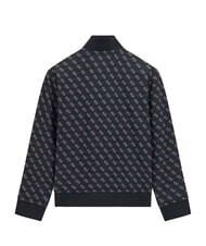 GUESS KIDS ACTIVE Sweatshirt mit durchgehendem Rei&szlig;verschluss 4g aop tiefschwarz - Sweatshirts Kinder - 2