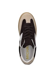 MICHAEL KORS JOVIE Ledersneakers Schokolade - Damenschuhe - 4