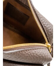THE BRIDGE MARTINA Mini-Handtasche mit Schulterriemen Mokka mit Gold - Damentaschen - 5