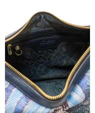 GATTINONI PLANETARIUM Hobo-Schultertasche Aquamarin/Dunkelblau - Damentaschen - 5