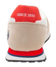 U.S. POLO ASSN. XIRIO Turnschuhe Beige-gebrochenes Wei&szlig; - Herrenschuhe - 4