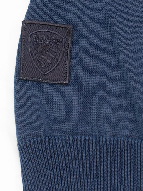 HERALD Baumwollpullover Blau - Herrenpullover