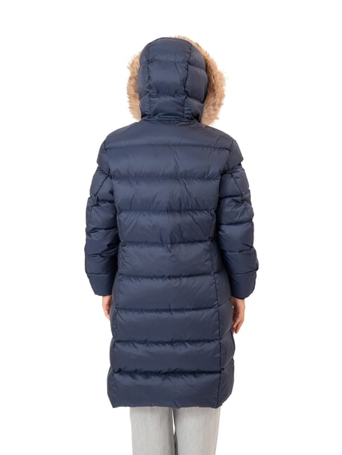 GLEAM Daunenjacke mit Kapuze Dunkelblau - Daunenjacken f&uuml;r Damen