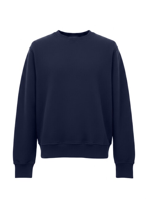 JERSEY Baumwoll-Sweatshirt Marineblau - Sweatshirts Herren