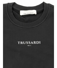 TRUSSARDI JERSEY Baumwoll-Sweatshirt Schwarz - Sweatshirts Herren - 2